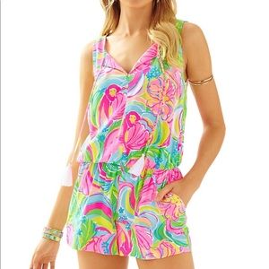 Lilly Pulitzer Tybee Sleeveless Romper